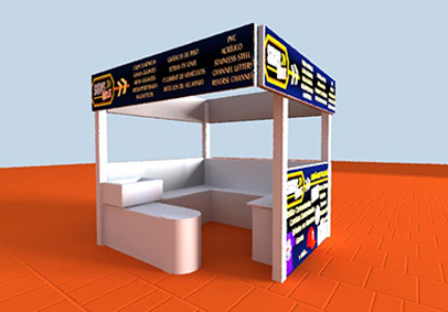 3d scene design